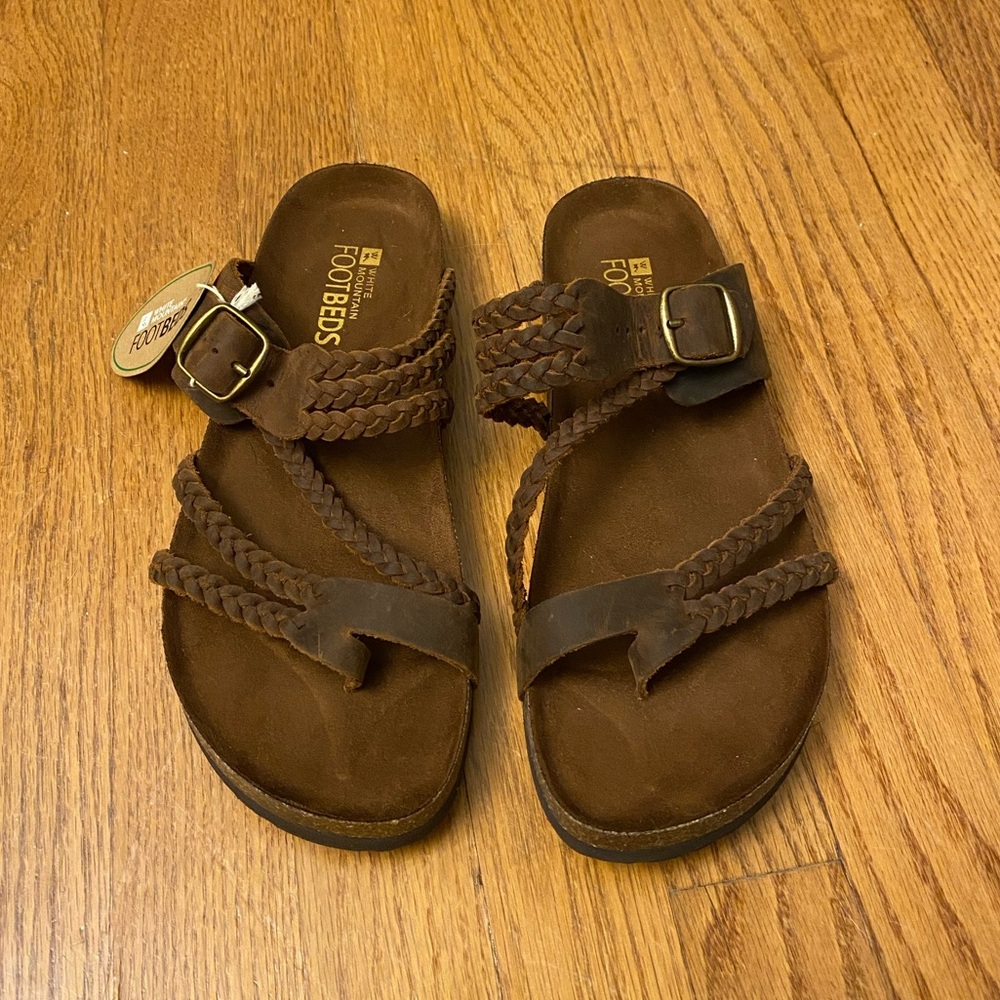 Women’s White Mountain Footbed Sandals